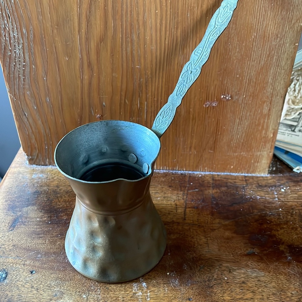Turkish/Greek Copper Coffee Pot